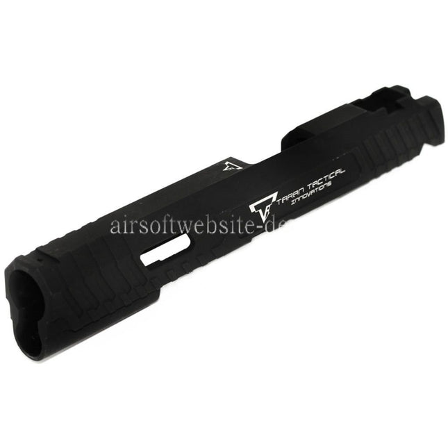 ARMY ARMAMENT 200mm Metall Schlitten Geeignet für ARMY R601 TTI Combat Master Tokyo Marui Hi-Capa GBB Pistolen Airsoft Schwarz