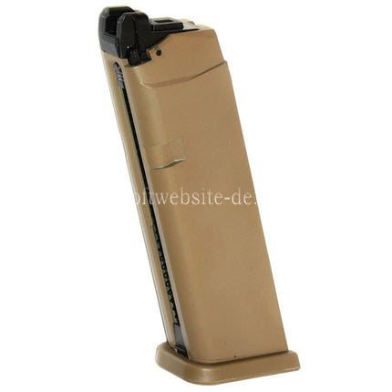 E&C 24rd Gas Magazin Geeignet für G17 G18C G34 G35 G-Serie GBB Pistolen Airsoft