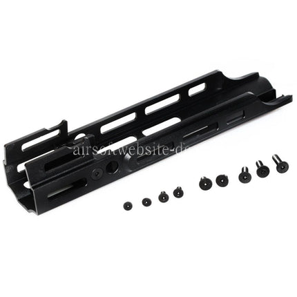 PTS Kinetic MREX M-LOK MK2 Handschutz Schienen system (233mm) Geeignet für Cybergun VFC Tokyo Marui SCAR Gewehre Airsoft