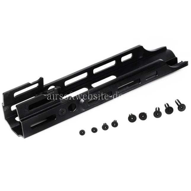 PTS Kinetic MREX M-LOK MK2 Handschutz Schienen system (233mm) Geeignet für Cybergun VFC Tokyo Marui SCAR Gewehre Airsoft