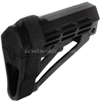 DOUBLE BELL 180mm Polymer Gewehrschaft Geeignet für M4 Serie GBB Gewehre Airsoft