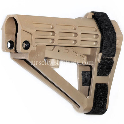 DOUBLE BELL 180mm Polymer Gewehrschaft Geeignet für M4 Serie GBB Gewehre Airsoft