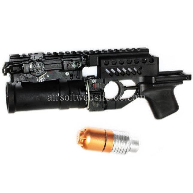 DOUBLE BELL GP-25A 40mm Granatwerfer Geeignet für AK Serie AEG Airsoft (für Unterlauf oder Eigenständige Verwendung)