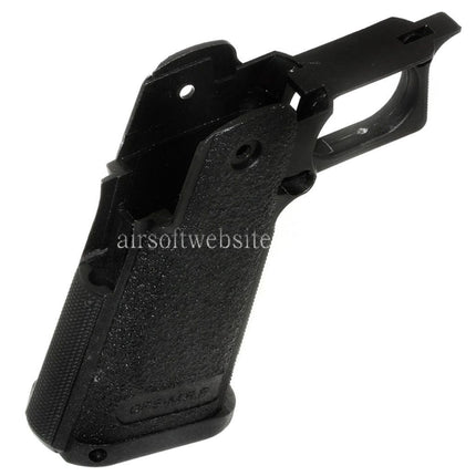 E&C Polymer Pistolengriff Geeignet für E&C Tokyo Marui Hi-Capa Serie GBB Pistolen Airsoft Schwarz
