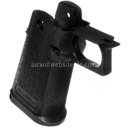 E&C Polymer Pistolengriff Geeignet für E&C Tokyo Marui Hi-Capa Serie GBB Pistolen Airsoft Schwarz