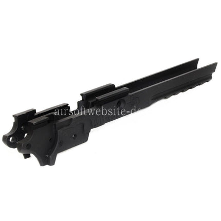 E&C Mittlerer Rahmen mit Under Rail Geeignet für E&C Tokyo Marui Hi-Capa 5.1 Serie GBB Pistolen Airsoft