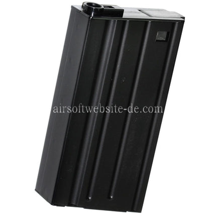 Battleaxe 450rd Hi-Cap Magazin Geeignet für JG Golden Eagle CYMA A&K G&P Tokyo Marui SR25 Serie AEG Gewehre Airsoft Schwarz