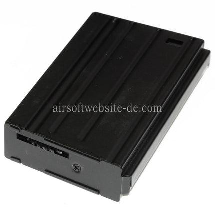 Battleaxe 450rd Hi-Cap Magazin Geeignet für JG Golden Eagle CYMA A&K G&P Tokyo Marui SR25 Serie AEG Gewehre Airsoft Schwarz