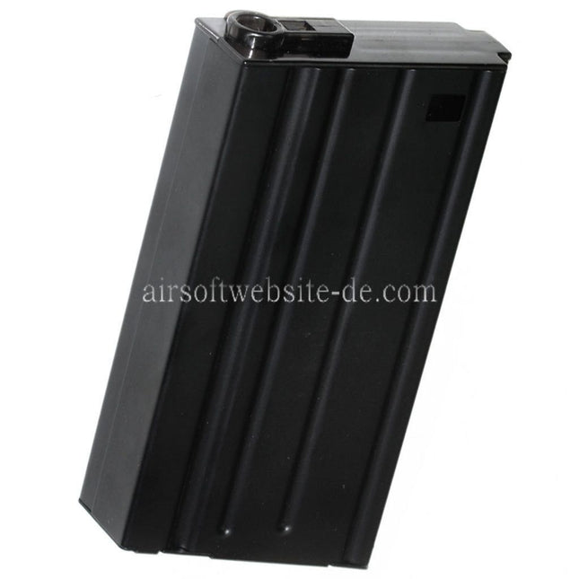 Battleaxe 150rd Mid-Cap Magazin Geeignet für JG Golden Eagle CYMA A&K G&P Tokyo Marui SR25 Serie AEG Gewehre Airsoft Schwarz