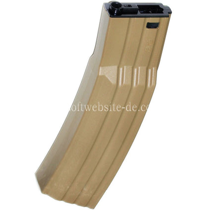 Airsoft Website 1000rd Polymer Hi-Cap Magazin Geeignet für M4 M16 SerieAEG Gewehre