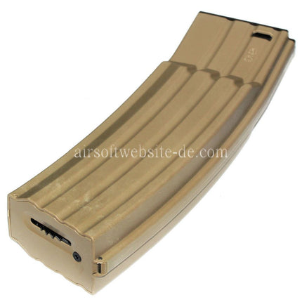 Airsoft Website 1000rd Polymer Hi-Cap Magazin Geeignet für M4 M16 SerieAEG Gewehre