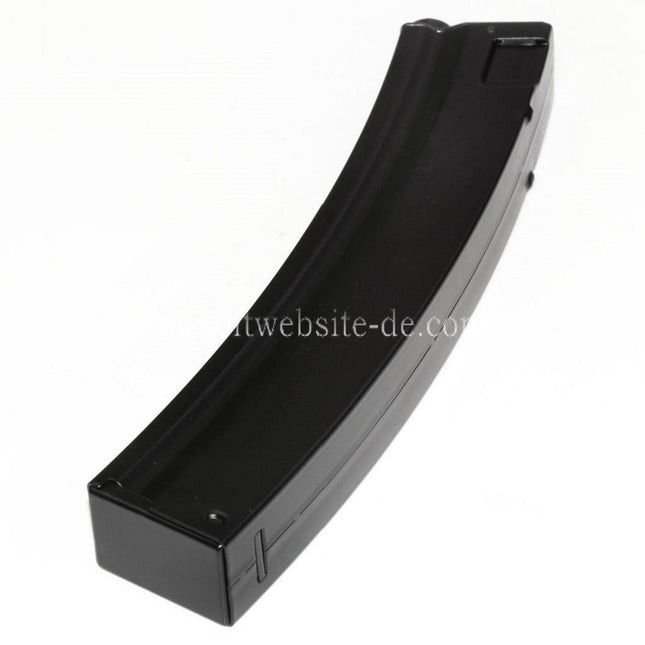 AIRSOFT WEBSITE 70rd Metal Mid-Cap Magazin Geeignet für Classic Army / CYMA / G&P / Golden Eagle / JG / SRC / Tokyo Marui MP5 Serie AEG Gewehre Schwarz