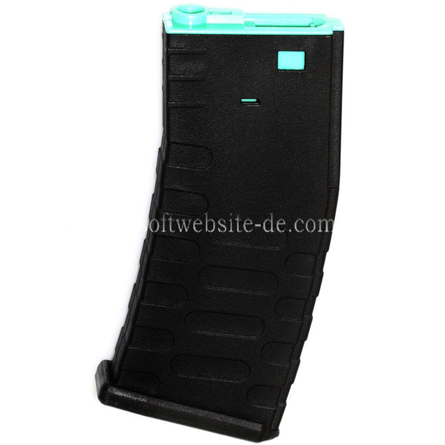 APS 300rd Polymer Hi-Cap Magazin Farbiger Kern Geeignet für M4 M16 Serie AEG Gewehre Airsoft