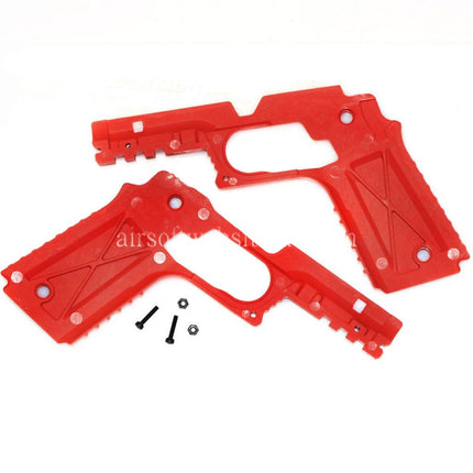 Airsoft Website Umbausatz für Plastik Schutzrahmen geeignet für GBB-Pistolen der Tokyo Marui 1911 Serie