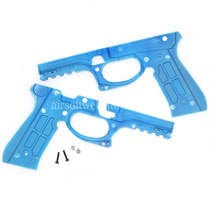 Airsoft Website Umbausatz für Plastik Schutzrahmen geeignet für GBB-Pistolen der Tokyo Marui M92F Serie