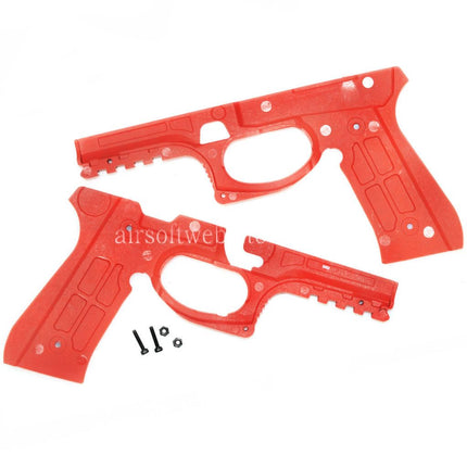 Airsoft Website Umbausatz für Plastik Schutzrahmen geeignet für GBB-Pistolen der Tokyo Marui M92F Serie