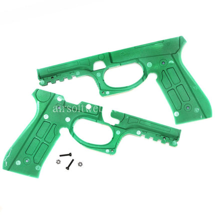 Airsoft Website Umbausatz für Plastik Schutzrahmen geeignet für GBB-Pistolen der Tokyo Marui M92F Serie