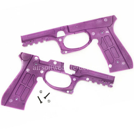 Airsoft Website Umbausatz für Plastik Schutzrahmen geeignet für GBB-Pistolen der Tokyo Marui M92F Serie