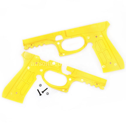 Airsoft Website Umbausatz für Plastik Schutzrahmen geeignet für GBB-Pistolen der Tokyo Marui M92F Serie