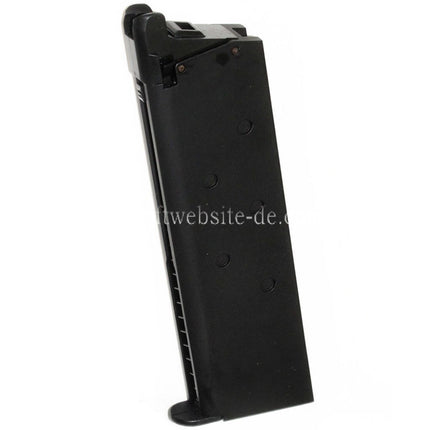 E&C 24rd Gas Magazin Geeignet für 1911 Serie GBB Pistolen Airsoft Schwarz