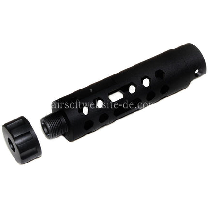 5KU CNC Aluminium Äußerer Lauf Typ-A Geeignet für ACTION ARMY AAP-01 GBB Pistolen Airsoft