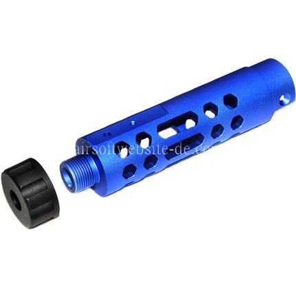 5KU CNC Aluminium Äußerer Lauf Typ-A Geeignet für ACTION ARMY AAP-01 GBB Pistolen Airsoft