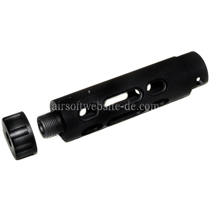 5KU CNC Aluminium Äußerer Lauf Typ-B Geeignet für ACTION ARMY AAP-01 GBB Pistolen Airsoft