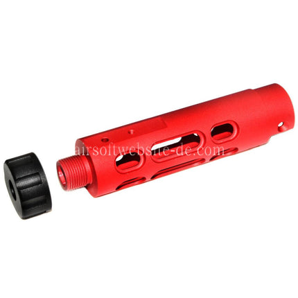 5KU CNC Aluminium Äußerer Lauf Typ-B Geeignet für ACTION ARMY AAP-01 GBB Pistolen Airsoft