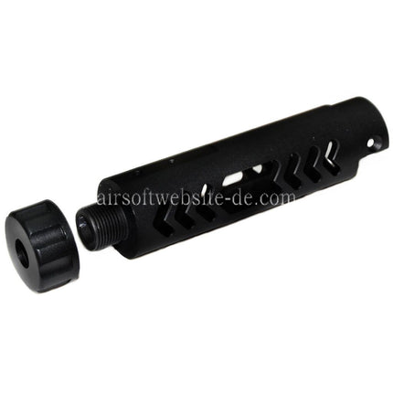 5KU CNC Aluminium Äußerer Lauf Typ-C Geeignet für ACTION ARMY AAP-01 GBB Pistolen Airsoft