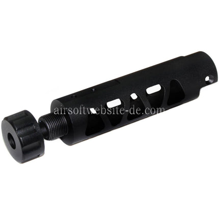5KU CNC Aluminium Äußerer Lauf Typ-D Geeignet für ACTION ARMY AAP-01 GBB Pistolen Airsoft