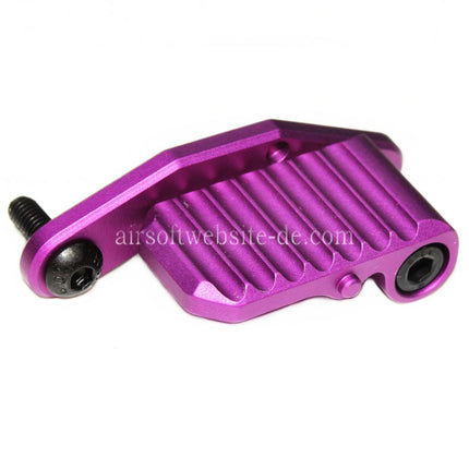5KU CNC Aluminium Daumenauflage (links oder rechts) Geeignet für ACTION ARMY AAP-01 GBB Pistolen Airsoft