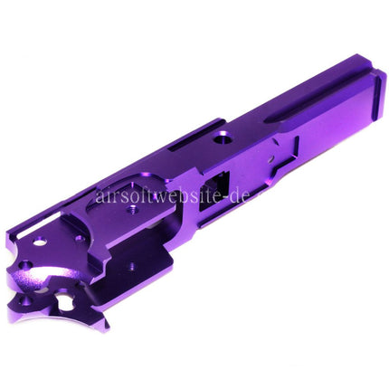 5KU CNC Aluminum Mittlerer Rahmen Typ-3 Geeignet für Tokyo Marui Hi-Capa Serie GBB Pistolen Airsoft