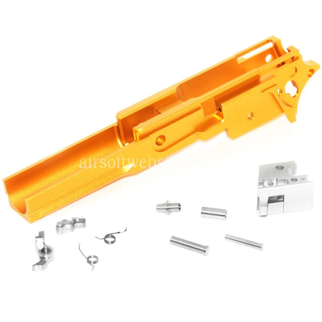 5KU CNC Aluminum Mittlerer Rahmen Typ-3 Geeignet für Tokyo Marui Hi-Capa Serie GBB Pistolen Airsoft