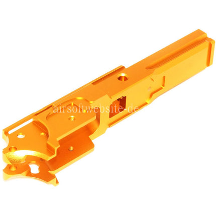 5KU CNC Aluminum Mittlerer Rahmen Typ-3 Geeignet für Tokyo Marui Hi-Capa Serie GBB Pistolen Airsoft