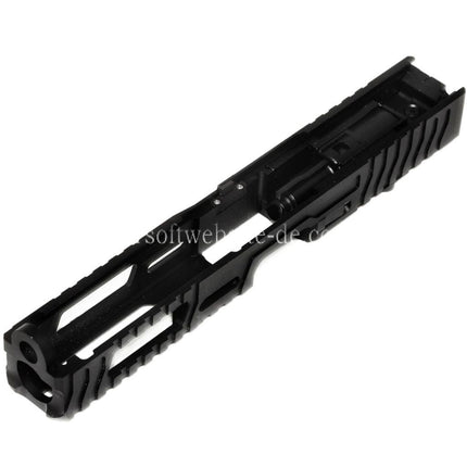 5KU CNC Aluminum 9INE RMR Ready Laufschlittensatz Geeignet für WE Tokyo Marui G17 Gen3 Serie GBB Pistolen Airsoft