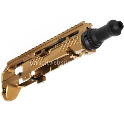 5KU Karabinergewehr Umbausatz Typ-A mit M1913 Schienenschaft Adapter Geeignet für Action Army AAP-01 Serie GBB Pistolen Airsoft