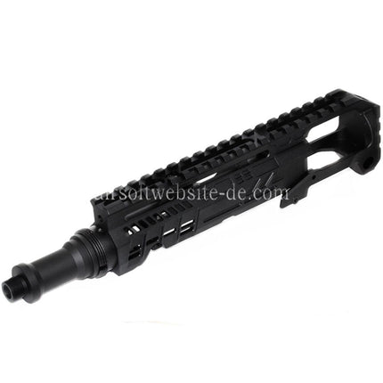 5KU Karabinergewehr Umbausatz Typ-B mit M1913 Schienenschaft Adapter Geeignet für Action Army AAP-01 Serie GBB Pistolen Airsoft