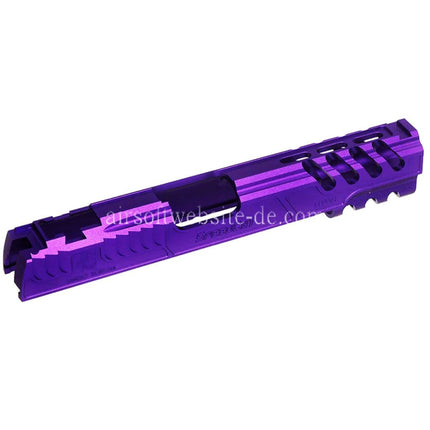 5KU CNC Aluminum Limcat Speed Cat Schlitten Set Geeignet für Tokyo Marui Hi-Capa 5.1 1911 Serie GBB Pistolen Airsoft