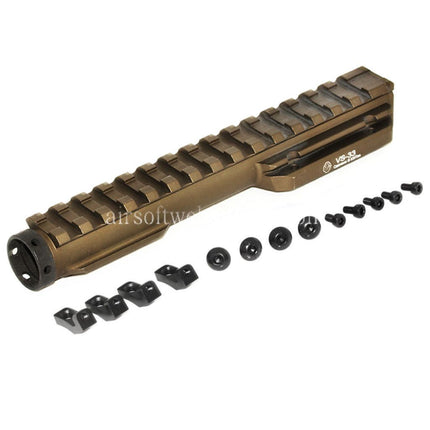 5KU 20mm Picatinny Oberschiene VS-33 Gasrohr Geeignet für LCT GHK CYMA D-Boys Tokyo Marui AK-Serie AEG GBB Gewehre Airsoft