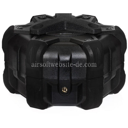 WE (WE-TECH) 350rd Gas Trommelmagazin Geeignet für G17 G18C G-Serie GBB Pistolen Airsoft
