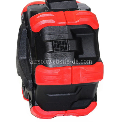 WE (WE-TECH) 350rd Gas Trommelmagazin Geeignet für G17 G18C G-Serie GBB Pistolen Airsoft