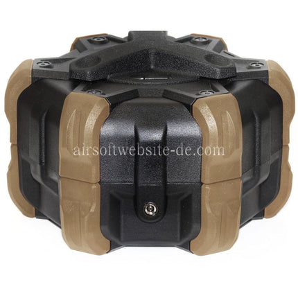 WE (WE-TECH) 350rd Gas Trommelmagazin Geeignet für Hi-Capa GBB Pistolen Airsoft