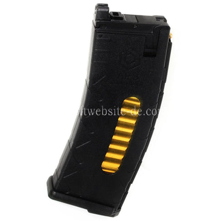 APS 36rd Polymer Gas Magazin Geeignet für APS Xtreme GBox Serie M4 GBB Gewehre Airsoft Schwarz
