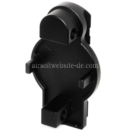 5KU 20mm Picatinny M1913 Schienen schaft adapter Geeignet für CYMA G&P Tokyo Marui MP5K PDW AEG Serie Gewehre Airsoft Schwarz