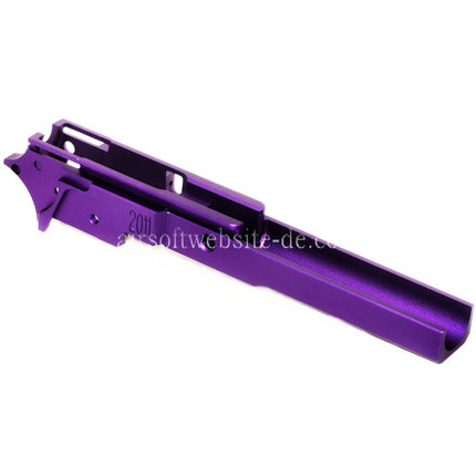 5KU CNC Aluminum Mittlerer Rahmen Typ-1 2011 Geeignet für Tokyo Marui Hi-Capa Serie GBB Pistolen Airsoft