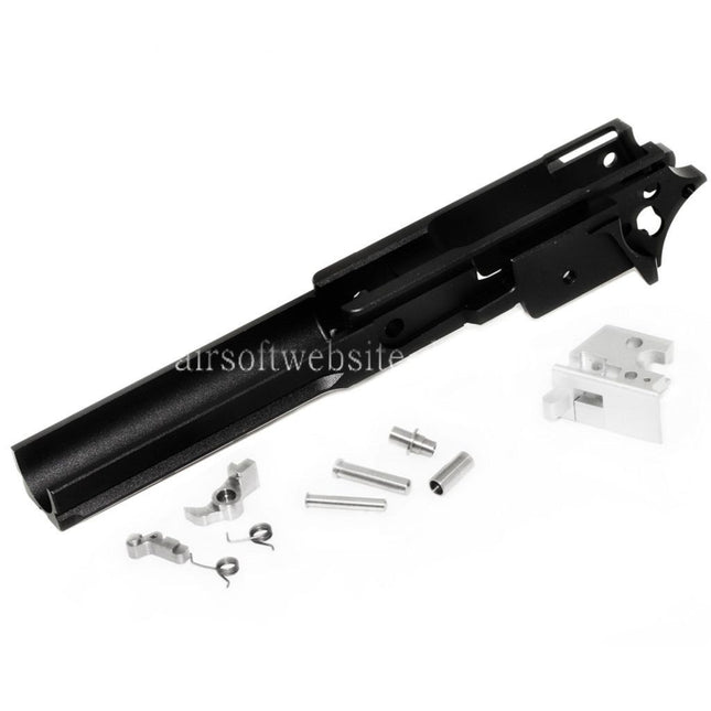5KU CNC Aluminum Mittlerer Rahmen Unter Schiene Version Typ-2 Geeignet für Tokyo Marui Hi-Capa Serie GBB Pistolen Airsoft