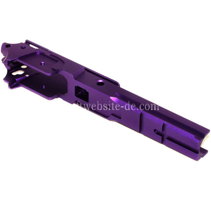 5KU CNC Aluminum Mittlerer Rahmen Unter Schiene Version Typ-2 Geeignet für Tokyo Marui Hi-Capa Serie GBB Pistolen Airsoft