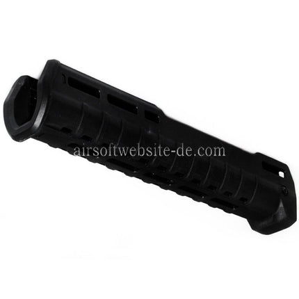 CYMA 297mm Polymer ZHUKOV Stil AKM M-LOK Unteres Handschutz system Geeignet für CYMA CM077 AK Zhukov Serie AEG Gewehre Airsoft Schwarz