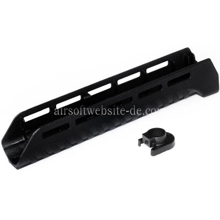 CYMA 265mm Polymer ZHUKOV Stil AKM M-LOK Unteres Handschutz system Geeignet für CYMA AK Serie AEG Gewehre Airsoft Schwarz