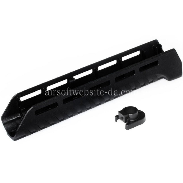 CYMA 265mm Polymer ZHUKOV Stil AKM M-LOK Unteres Handschutz system Geeignet für CYMA AK Serie AEG Gewehre Airsoft Schwarz
